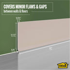 2-1/2 in. Vinyl Wall Base