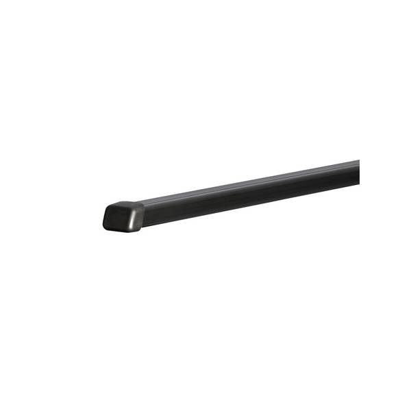 Thule 760000 Rapid System SquareBar 108cm Steel Car Roof Bars Pair - Black