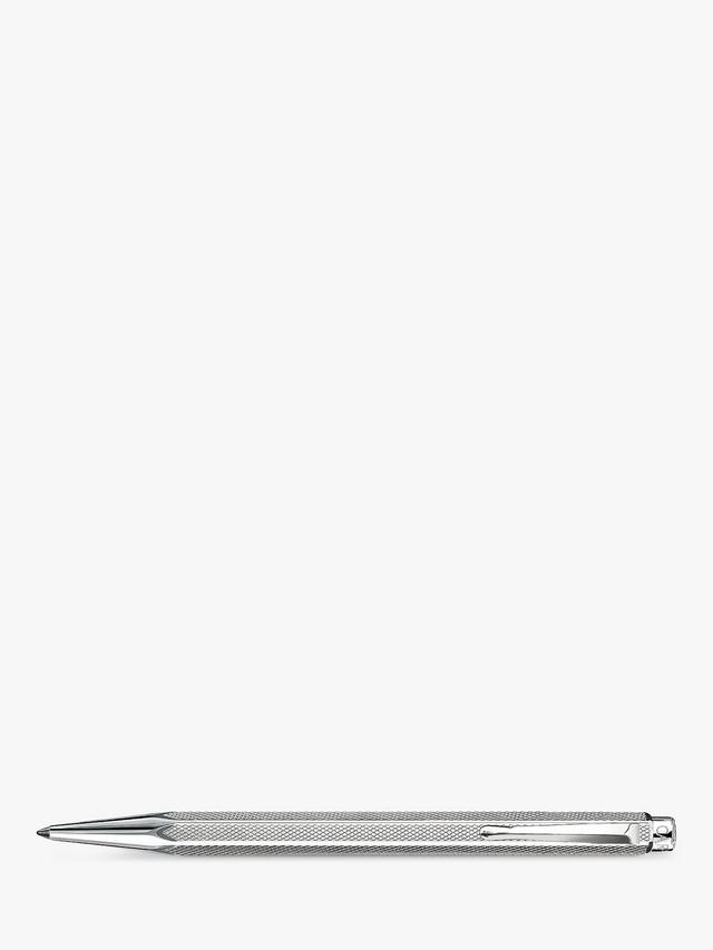 Caran d’Ache Ecridor Retro Ballpoint Pen Palladium -  Silver - Swiss Made