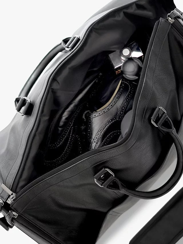 Stackers Weekend Suit Travel Holdall with Shoulder Strap - Black