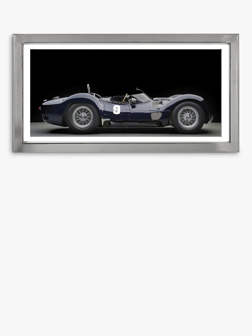 Brookpace Lascelles 'Maserati Birdcage' Car Framed Print & Mount 49 x 99cm