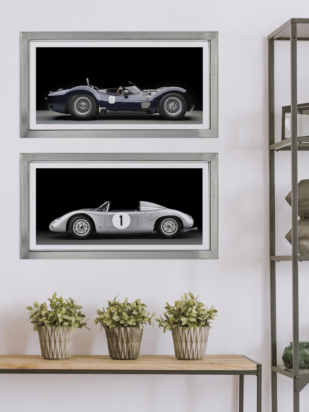 Brookpace Lascelles 'Maserati Birdcage' Car Framed Print & Mount 49 x 99cm