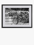 Brookpace Lascelles Amsterdam Bicycle Framed Print 65.5 x 85.5cm Black/White