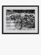 Brookpace Lascelles Amsterdam Bicycle Framed Print 65.5 x 85.5cm Black/White