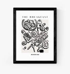 EAST END PRINTS SimplyExtraJordanary The Breakfast Framed Print 83 x 63cm