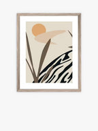 Brookpace Lascelles Floral 'Botanical Scandi' Framed Print 57 x 47cm - Brown