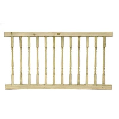 Spindle Pale Decking Panel 1.82m x 1.06m