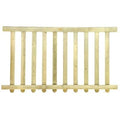 Rounded Pale Decking Panel - 1.81m x 1060mm
