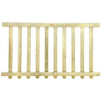 Rounded Pale Decking Panel - 1.81m x 1060mm
