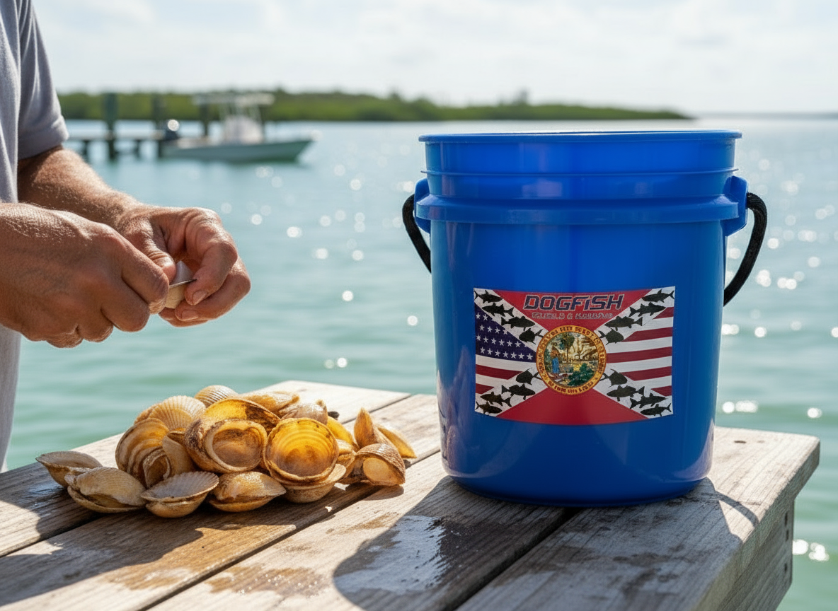 Dogfish Rope Handle 5 Gallon Buckets