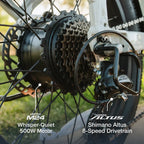 XP4 Step-Thru Stratus White eBike