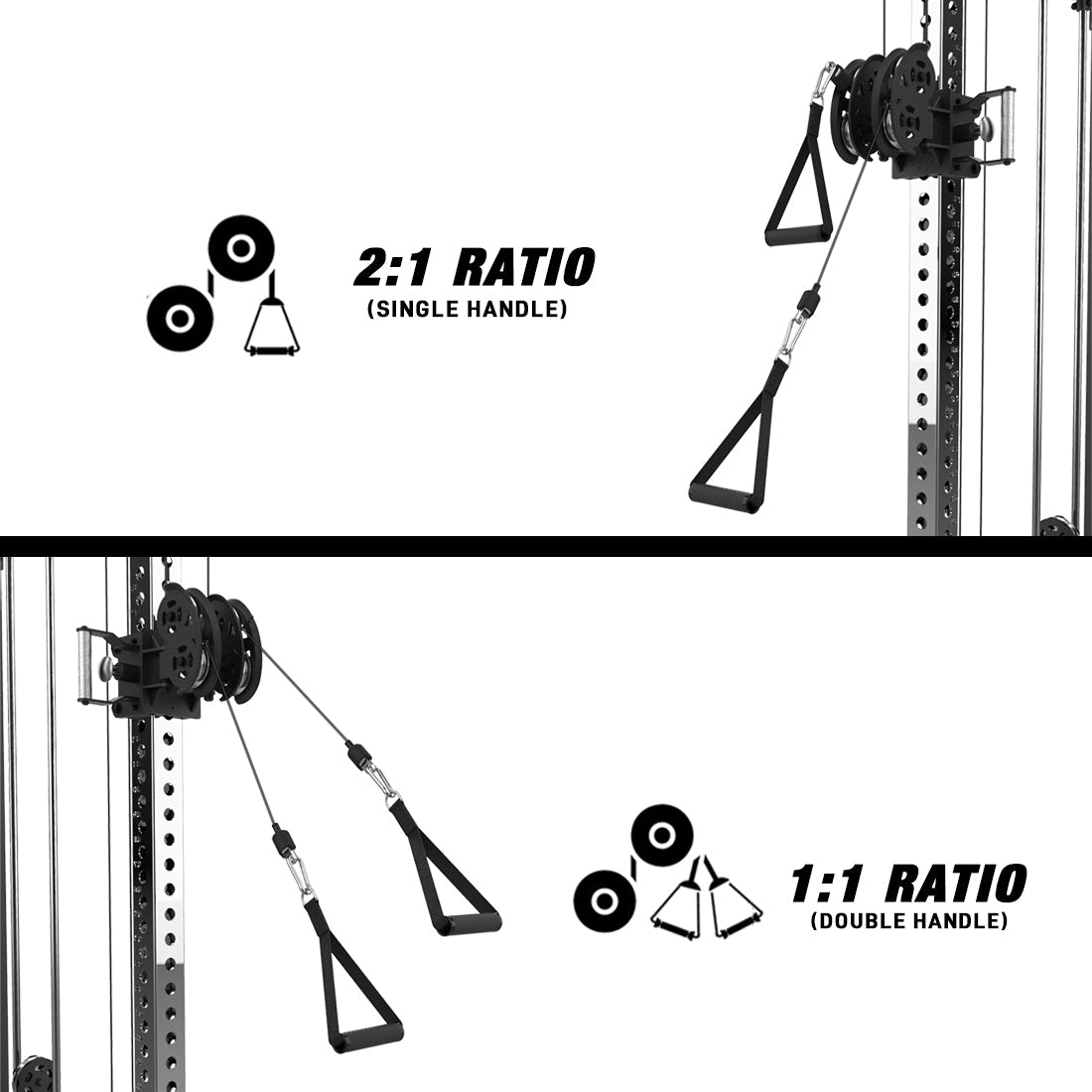 RX3 3000 Wall-Mounted Cable Tower