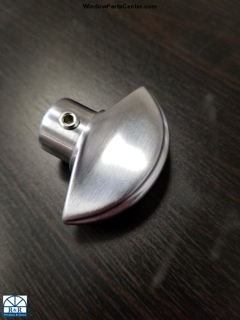 805-005 - Thumb Turn For Lock Cylinder- Hoppe Door Handle Set Hurd Swinging Satin Nickel