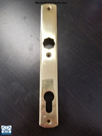 805-006 - Face Plate Hoppe Door Handle Set Hurd Swinging Bright Brass