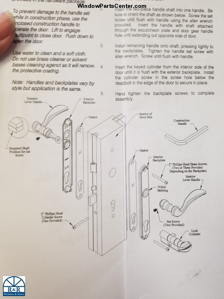 805-2200436 Ces knob cylinder