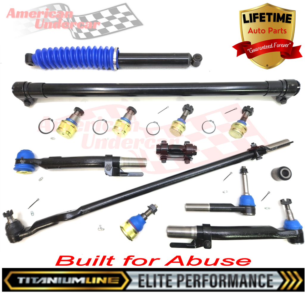 Lifetime Titanium Line Steering and Suspension Kit | 2011-2016 Ford F250 F350 Super Duty 4x4