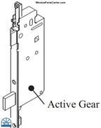 810 - Hoppe 3-Point Gear Box and Extension Flipper/Tongue  Style - (For Hurd Doors 2005 and Prior)
