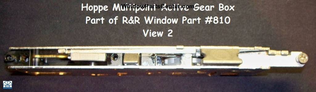 810 - Hoppe 3-Point Gear Box and Extension Flipper/Tongue  Style - (For Hurd Doors 2005 and Prior)