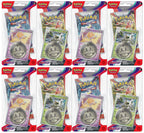 Pokemon TCG: Scarlet and Violet Checklane Espathra and Spidops Blister Booster Pack Bundle, 8 Packs 80 Cards