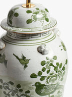 OKA Fenghuang Porcelain Ceramic Decorative Table Lamp Base Lighting - Jade