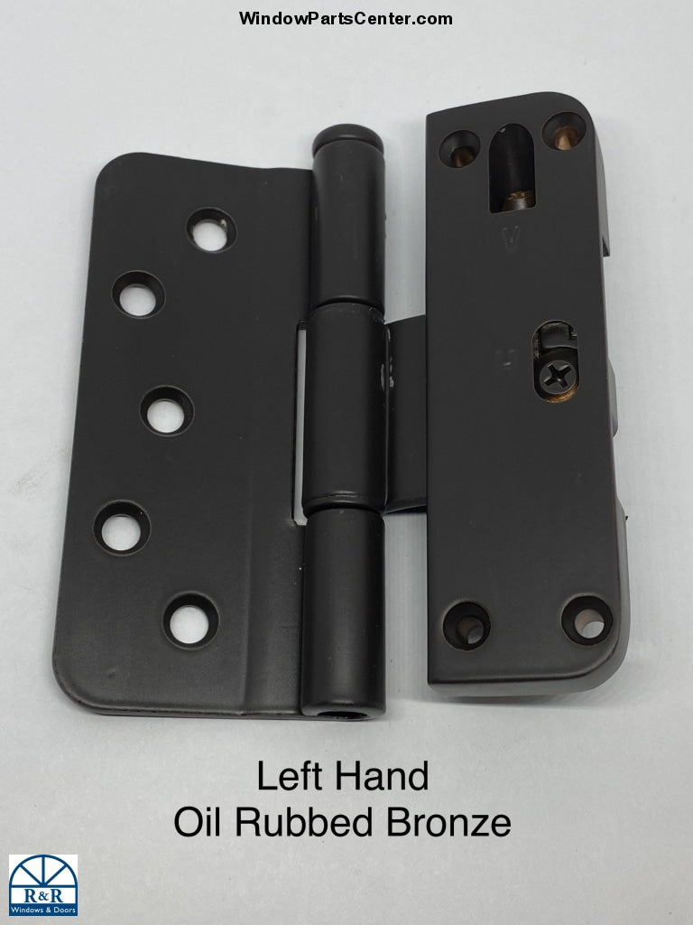 815 / 816 Vertical And Horizontal Adjustment Door Hinge Inswing Oil Rubbed Bronze Left New Swinging