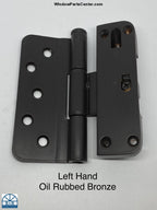 815 / 816 Vertical And Horizontal Adjustment Door Hinge Inswing Oil Rubbed Bronze Left New Swinging