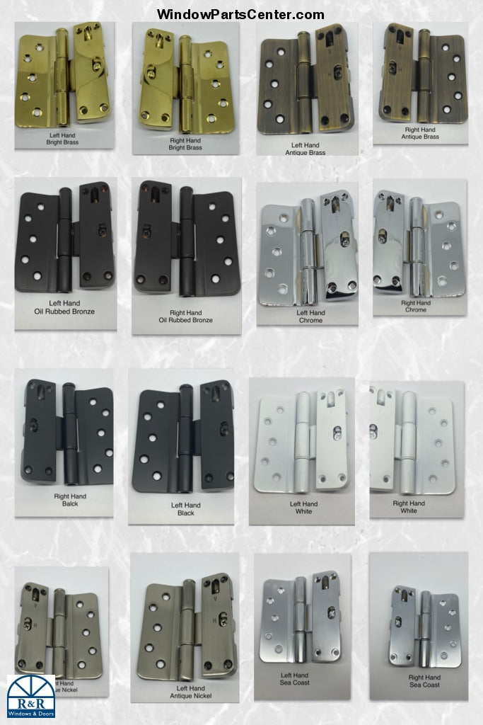 815 / 816 Vertical and Horizontal Adjustment Door Hinge Inswing Door