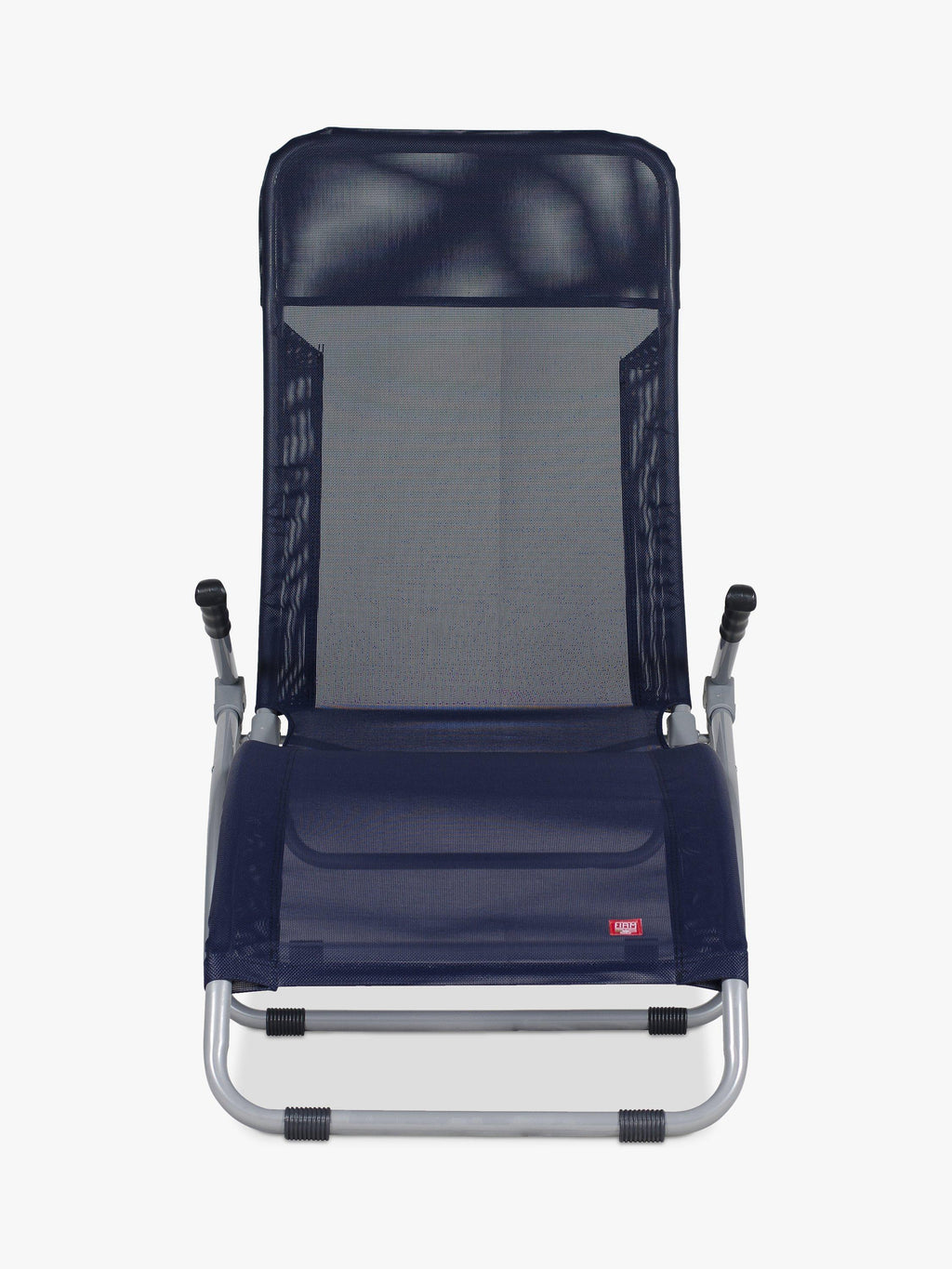 Fiam Samba Fully Assembled Folding Adjustable Garden Sun Lounger Chair Navy