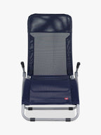 Fiam Samba Fully Assembled Folding Adjustable Garden Sun Lounger Chair Navy