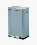 EKO X Cube 30L Kitchen Pedal Bin with Inner Bucket H64 x W36 x D30cm - Blue