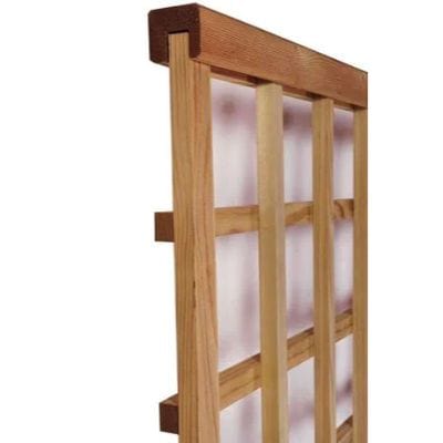 Square Top Trellis Fence Panel Topper - All Sizes