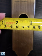 840-001- Amesbury Truth GU Faceplate Small Hole- Swinging Patio Door Hurd
