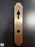 840-001- Amesbury Truth GU Faceplate Small Hole- Swinging Patio Door Hurd