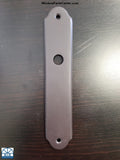 840-014- Amesbury Truth Gu Faceplate Small Hole - Swinging Patio Door Hurd Oil Rubbed Bronze Handle