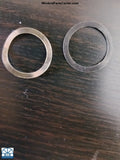 840-028- Amesbury Truth GU Handle Set Thumb Turn wavy Washer - Swinging Patio Door Hurd