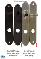 842 - Current Style Dummy Amesbury Truth Sentry® .63  and Sentry® .03 Dummy Handle Set For GU Multi Point Hardware