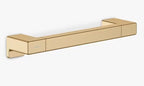 Hansgrohe AddStoris Wall-Mounted 35.5cm Bathroom Grab Rail - Brushed Bronze