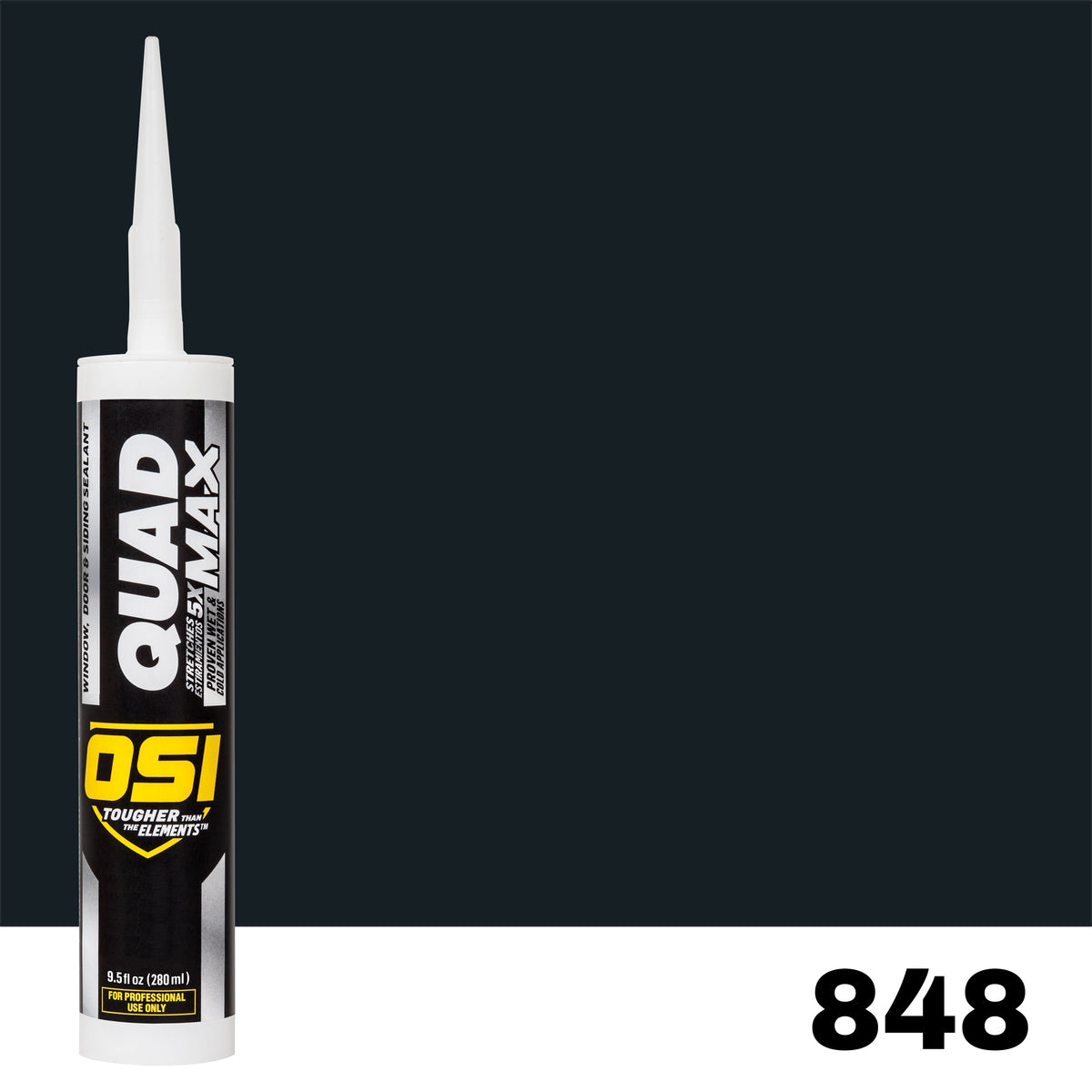OSI QUAD MAX 848 Window, Door & Siding SealantFREE CAULK GUN $25Value | IDH# 2939731