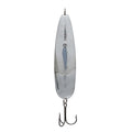 Northland Thumper Casting Spoon fishing lure with reflective silver finish and treble hook, designed for effective fishing tackle use.