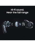 Samsung Galaxy Buds4 Pro Wireless Bluetooth Noise-Cancelling Earbuds - Black