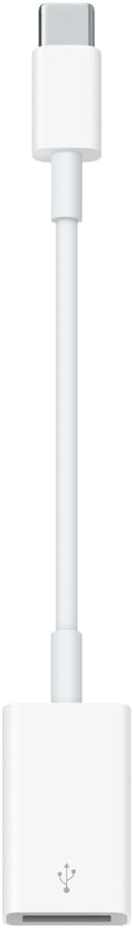 Genuine Apple MJ1M2ZM/A USB-C to USB 2.0 Adapter Cable - White