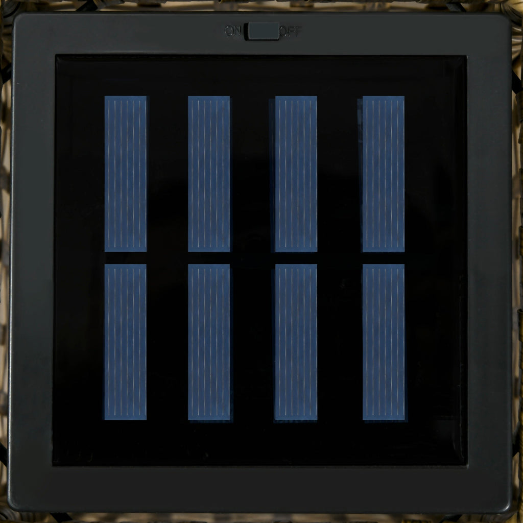 Auto-On/Off LED Solar Pathway Light for Garden, Lawn, Driveway & Porch, Gray