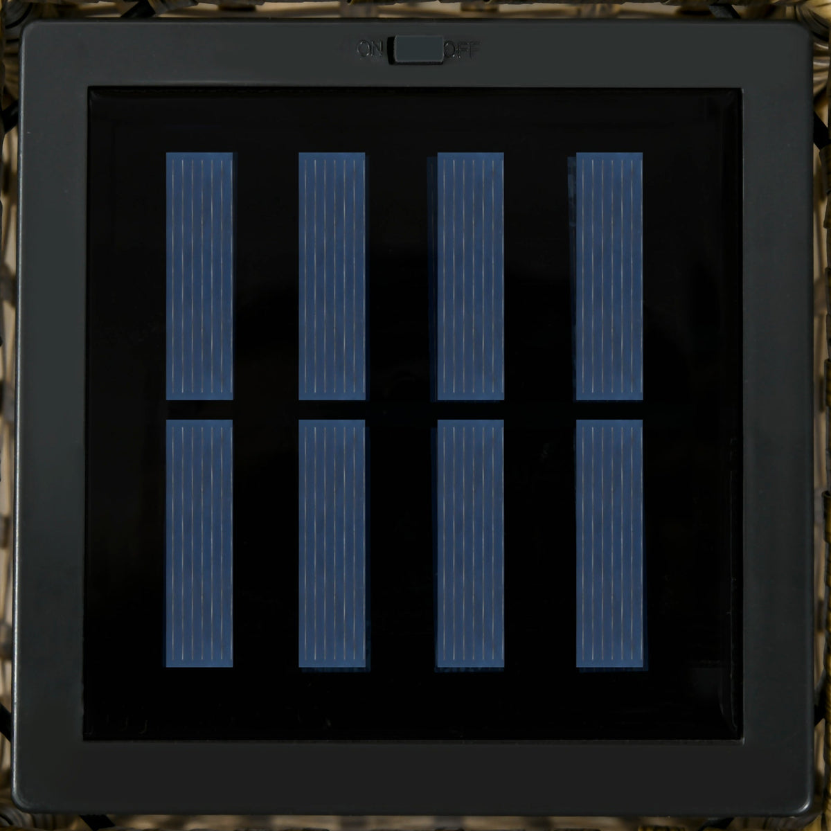 Auto-On/Off LED Solar Pathway Light for Garden, Lawn, Driveway & Porch, Gray