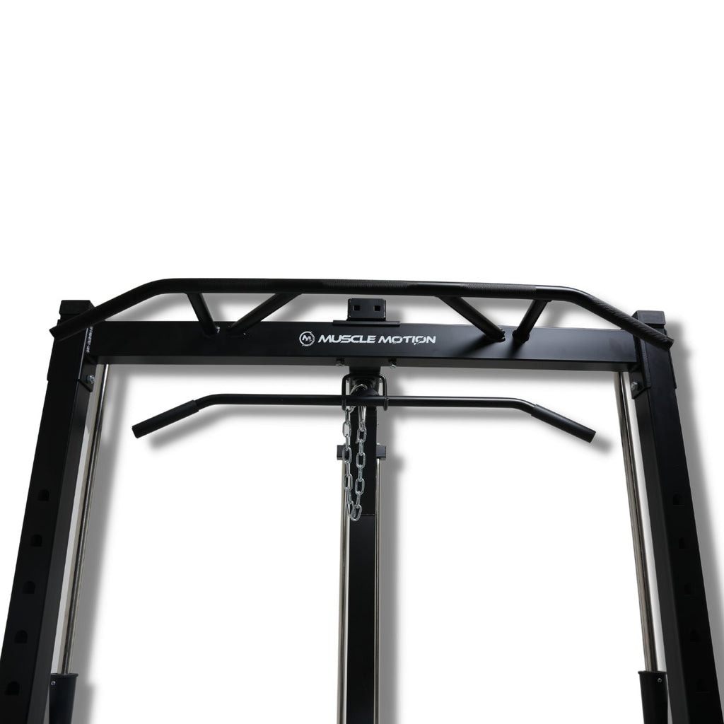 Muscle Motion SM1002P Smith Machine + Plate Loaded High Low Pulley