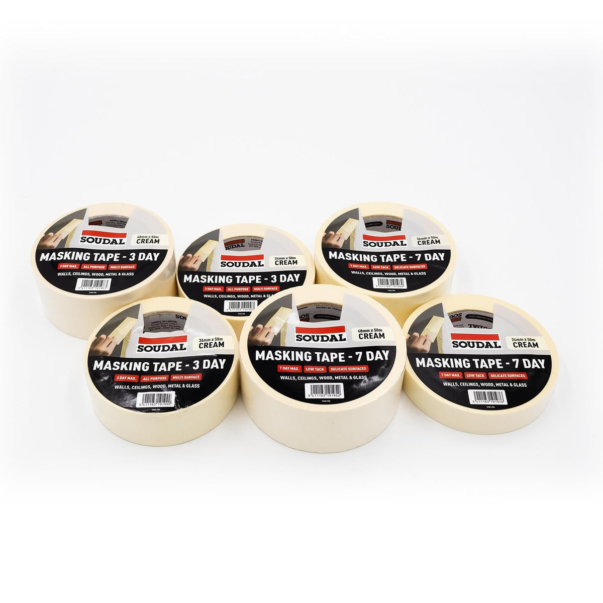 Soudal Cream General Masking Tape