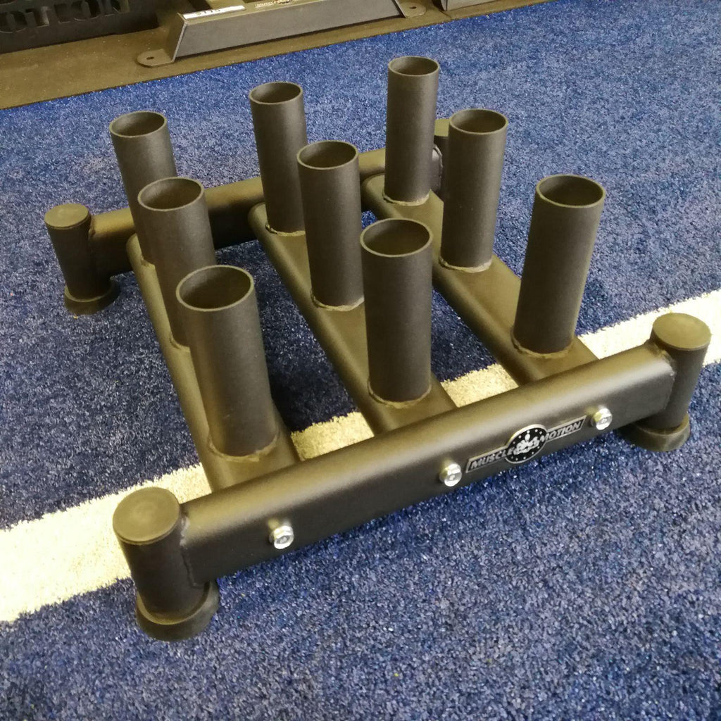 Muscle Motion 9 Hole Olympic Barbell Holder