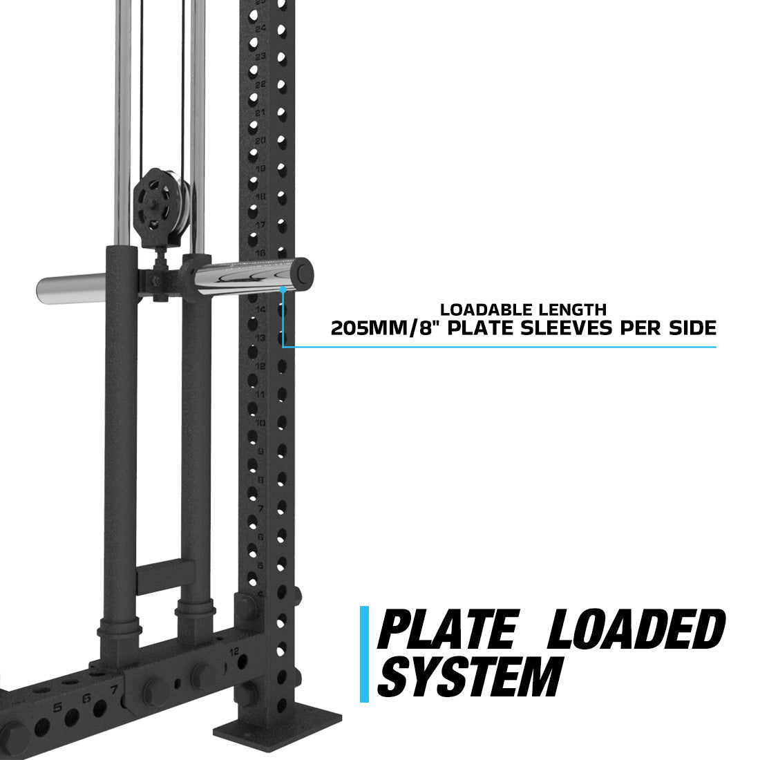RX3 3000 Plate Loaded Smith Machine Rack