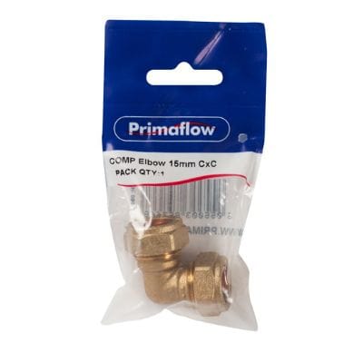 Primaflow Compression Elbow 15mm C x C