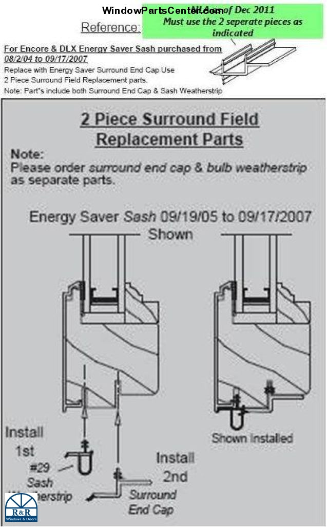 904A - Awning/Casement Sash Weather Strip