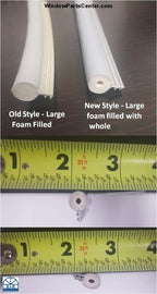 917 - Large Gray Weather Strip - 3/8 inch Bulb